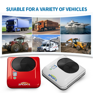 El Techo Está Equipado con Aires Acondicionados <span class=keywords><strong>de</strong></span> Estacionamiento <span class=keywords><strong>de</strong></span> 12V/24V/48V/60V/72V, Que se Utilizan para Camionetas y Autocaravanas. - Product Image 2