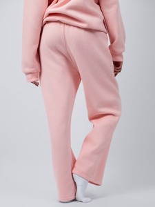 <span class=keywords><strong>Pantaloni</strong></span> della tuta personalizzati a gamba dritta da <span class=keywords><strong>donna</strong></span> di alta qualità ricamati in <span class=keywords><strong>cotone</strong></span> 330 pesante GSM <span class=keywords><strong>pantaloni</strong></span> Casual - Product Image 4