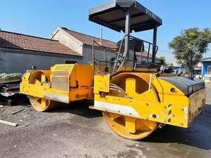 Vibrations straßen walze mit Kabine 14 Tonnen Maschine Doppelt rommel walzen verdichter von <span class=keywords><strong>volvo</strong></span> - Product Image 2