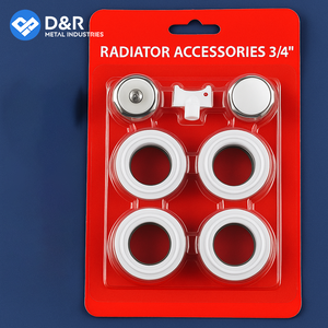<span class=keywords><strong>Kit</strong></span> d'accessoires pour <span class=keywords><strong>radiateur</strong></span> D & R 1/2 "& 3/4" Capuchons de valve de <span class=keywords><strong>radiateur</strong></span> de chauffage au sol, bouchons, bouches d'aération et raccords pour système de chauffage domestique - Product Image 2