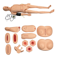Modelo Humano de Enfermería Avanzado y Completamente Funcional con Simulación de Medición de Presión Arterial para Entrenamiento y Prácticas