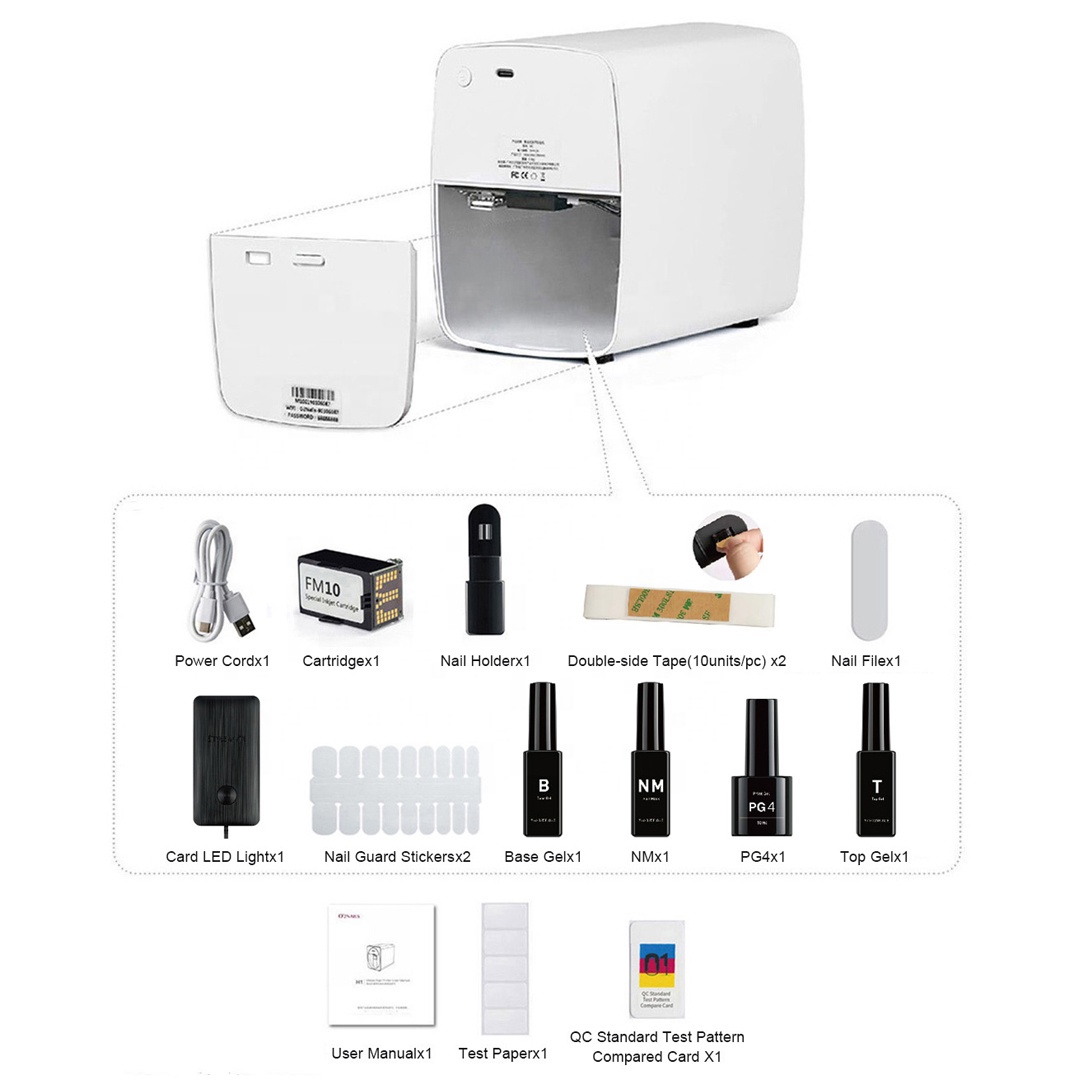 Intelligent 3D Nail Printer Machine & Robot Manicure Machine