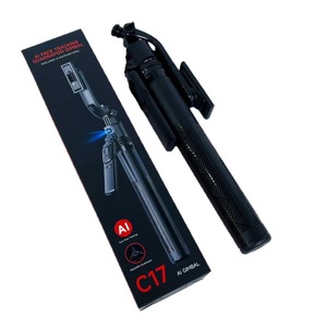 C17 Ai Mặt Theo Dõi Điện Thoại Di Động Selfie Stick Quadpod Với 360 Xoay Cân Bằng & Ổn Định Chụp Cầm Tay Gimbal Ổn Định - Product Image 1