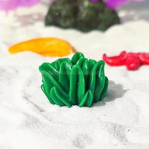 Escultura de <span class=keywords><strong>Coral</strong></span> Artificial de PVC personalizada de fábrica, Mini estatua creativa de estrella de mar para decoración del hogar para la vida, acuario, pecera - Product Image 3