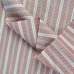 ストライプ織り<span class=keywords><strong>65</strong></span>ポリエステル<span class=keywords><strong>35</strong></span>コットン通気性105 gsm糸染めシャツ生地女性用 - Product Image 3