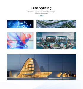 Professionele anti-reflectie A-klasse ultradunne rand IPS-paneel monitor met matglas voor binnen HD-observatiecentra LCD-<span class=keywords><strong>video</strong></span> - Product Image 6