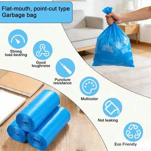 Bolsas de Basura Desechables de Polietileno Huamaohengchun, 22 Unidades, Negras, para Baño, Cocina, Dormitorio y Sala de Estar - Product Image 2