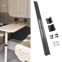Modification de table pliante pour camping-car, plateau de table pour camping-car, suspension latérale, table pliante mobile, boucles de fixation pour pieds de table