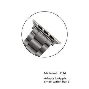 Correa de Reloj de Acero Inoxidable 316L de Liberación Rápida |   Correa de Metal Premium de 20 mm para Hombre |   Accesorios Personalizables para Relojes - Product Image 3