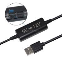 DC5V Transfer V Hembra a Cable de cigarrillo de coche Cargador de coche Hembra ToUSB Tipo-A Cable hembra