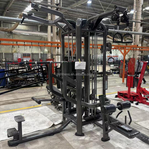 Fabricante Chino de Equipos de Gimnasio Metálicos Multifuncionales, Máquina de Fuerza de 8 Estaciones para 8 Personas a Bajo Precio - Product Image 1