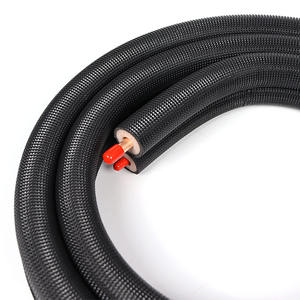 Ensemble de conduites de climatisation en cuivre isolées avec tuyau en cuivre - Product Image 4