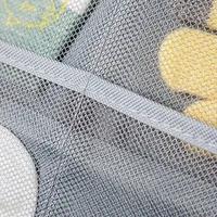 Sac de rangement mural pliable double face en tissu non tissé pour sous-vêtements, chaussettes, bijoux, parfait pour la maison
