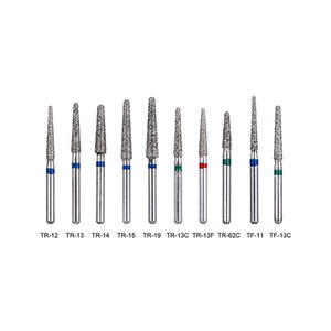 Handpiece gigi, Set bor Dental/nama Bor, aksesoris kotak peralatan listrik Logo kustom kotak plastik perak Ce tahan lama 1 tahun - Product Image 4