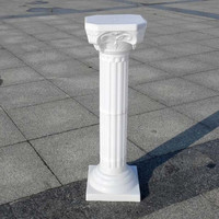 Colonnes et piliers de clôture de jardin de style romain grec moderne pour décorations extérieures, mariages, fêtes, toiles de fond photo et centres de table