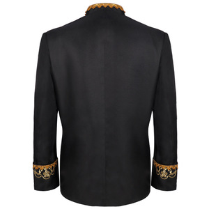 Veste de cosplay gothique médiévale brodée baroque pour jeu de rô<span class=keywords><strong>le</strong></span>, scène de mariage, performance scénique, blazer de <span class=keywords><strong>palais</strong></span>, costumes de jeu - Product Image 4