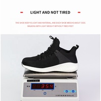 Chaussures de sécurité respirantes et confortables avec embout en acier résistant aux chocs et aux perforations pour les chantiers de construction