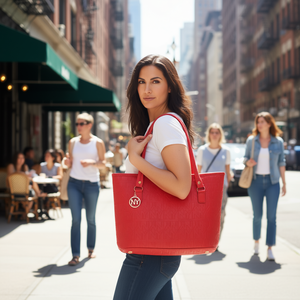 ¡Fana Avery Bolso de Mano Rojo para Mujer M3810 Show It Off! - Product Image 2