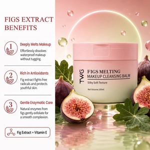 Bálsamo Limpiador de Maquillaje TWG RTS Hot Sell Figs Melting de 100ml, Derretiría el Maquillaje en Profundidad, Limpieza Suave, Bálsamo <span class=keywords><strong>Desmaquillante</strong></span> de Higos - Product Image 2