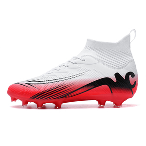 <span class=keywords><strong>Scarpe</strong></span> <span class=keywords><strong>da</strong></span> <span class=keywords><strong>Calcio</strong></span> Professionali con Tacchetti Lunghi <span class=keywords><strong>in</strong></span> TPU, Pronte per la Spedizione, per Uomo e Donna, <span class=keywords><strong>in</strong></span> <span class=keywords><strong>Pelle</strong></span> Sintetica Traspirante - Product Image 2