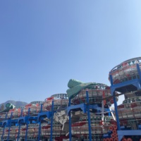 Métier circulaire en plastique à 4 navettes pour la fabrication de sacs tissés PP PE