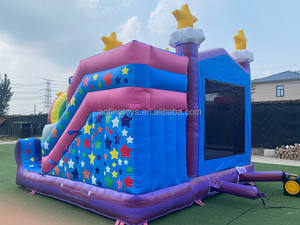 Videur de château gonflable Shining Star <span class=keywords><strong>Dream</strong></span> Unicorn avec <span class=keywords><strong>piscine</strong></span> d'eau pour la fête d'été - Product Image 5