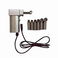 Machine à tresser les dreadlocks semi-automatique, kit de tressage instantané avec 20 aiguilles, composants essentiels pour cheveux raides, 220V/110V