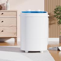Mini machine à laver électrique portable pour la maison, petite machine à laver pour les vêtements de bébé avec panier de déshydratation