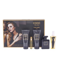 OEM Vente en Gros Parfum de Luxe Femme Longue Tenue, Fragrance Boisée et Senteur Florale Fraîche, Set de Parfums 100ml