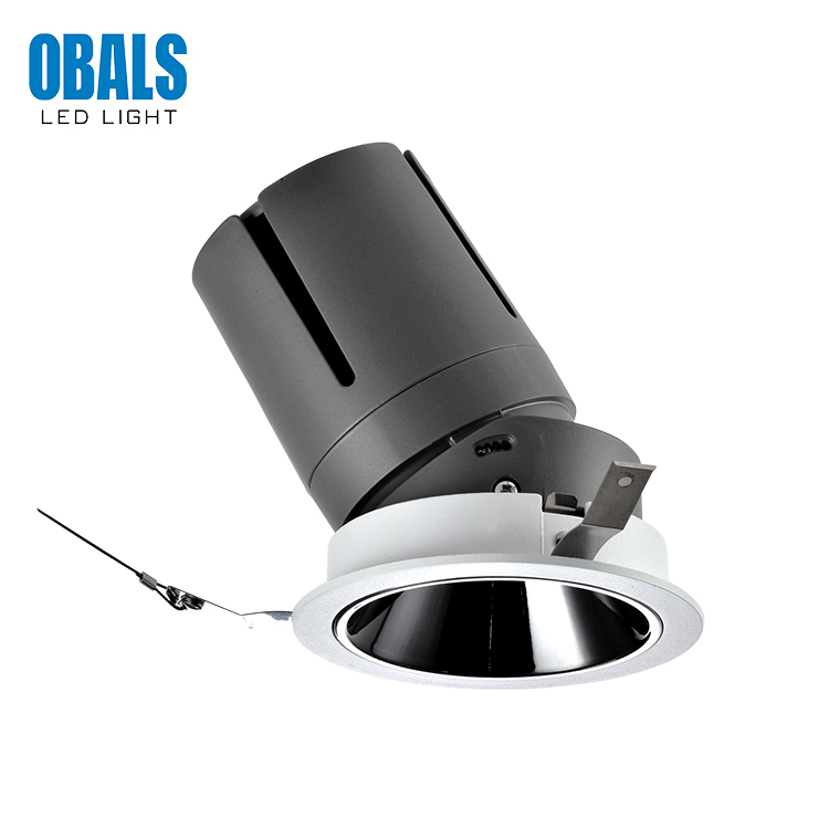 OBALS, высокое качество, литье под давлением, алюминиевое утопленное внутреннее светодиодное кольцо для прожектора, квадратное, круглое облицовочное кольцо