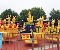 Manège Kangourou Attrayant pour Parc d'Attractions Extérieur à Vendre