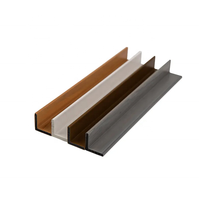 Wesure S7510 Profilé PVC en L personnalisable, durable et écologique pour protection d'angle mural, idéal pour salle de bain moderne