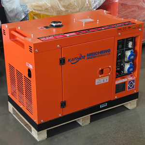 เครื่องกำเนิดไฟฟ้าแบบพกพา เงียบ 5kW 8kVA 10kW 12kVA 15kVA 1 เฟส 3 เฟส 110V/380V อัลเทอร์เนเตอร์อุตสาหกรรม โรงไฟฟ้า MCD396 - Product Image 1