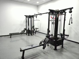 Máquina Multifuncional de Gimnasio Comercial con Estructura de Acero y Diseño de Pila de Pesas para <span class=keywords><strong>Entrenamiento</strong></span> - Product Image 3