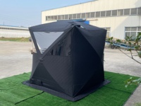 Tente de chasse et sauna Warmfire camouflage Oxford 300D/600D imperméable triple couche 4 saisons ouverture rapide automatique une chambre