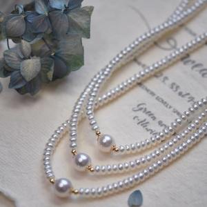 Collar Elegante de Perlas Naturales de Agua Dulce Francesas Jianmei, Gargantilla Fina con Inyección de Oro de 14K, Cadena para Clavícula con Temperamento - Product Image 2