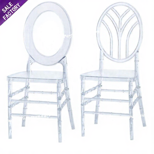 Sedia in Resina Dorata Trasparente Stile Tiffany, Bestseller per Esterni, Giardino <span class=keywords><strong>e</strong></span> Caffè - Product Image 6