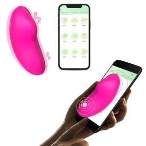 Dropshipping mainan seks kontrol aplikasi telepon dewasa mainan seksi wanita Vibrator dapat dipakai laris 2022
