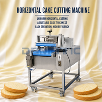 Mesin Pemotong dan Pembagi Kue Spons Mousse Cream Torte Seribu Lapis Otomatis Komersial DAMATIC Industrial