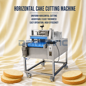 DAMATIC Industrielle Automatische Kommerzielle Tausend-Schichten-Mousse-Creme-Torte-Schwammkuchen-Schneidemaschine - Product Image 4