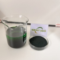 Chlorophylle de cuivre de Sodium 98% colorant alimentaire naturel sel de sodium de chlorophylle de cuivre Soluble dans l'eau