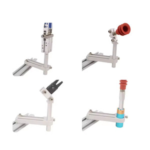 Soporte de Abrazadera para Brazo Robótico Neumático, Soporte de Tubo de Aluminio para Montaje de Manipulador Mecánico - Product Image 1