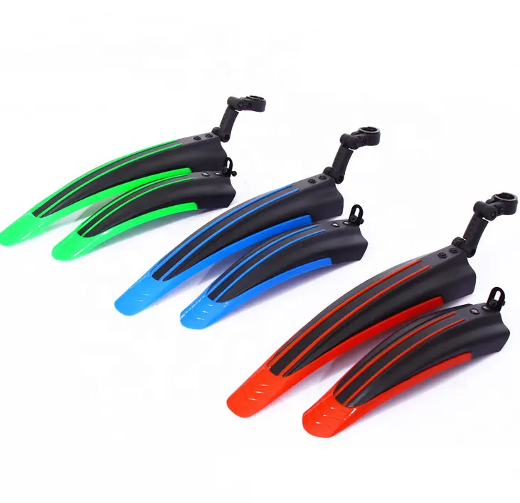 أفضل نوعية من البلاستيك الملونة دراجة هوائية جبلية المصدات/اقي أجنحة ل دراجة الجبهة/الخلفي المصدات