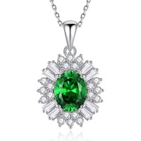 Pendentifs de bijouterie Dan pour collier, pour anniversaire, pendentifs raffinés, cadeau de mariage, diamant à haute teneur en carbone 8A