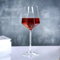 Meilleure vente verre à vin rouge verre personnalisé classique de luxe sublimation cristal barre bière accessoire verre