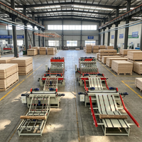 Mesin Pengupas Veneer Kayu Otomatis Rotary Plywood 4/8 Kaki, Planer Kayu dengan Motor PLC dan Pompa, Presisi Tinggi