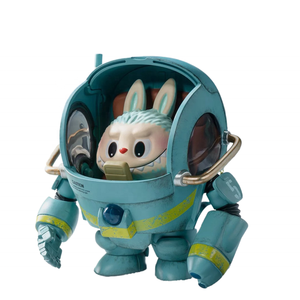 POP MART Labubu Hiroshi <span class=keywords><strong>Yokoyama</strong></span> Ma.K. Série Blind Box Red Flamingo Cool Mech Handset - Product Image 2