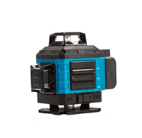 Niveau laser à faisceau lumineux vert numérique 360 degrés Construction 4d-16 avec chargeur