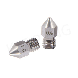 Boquilla de Acero Inoxidable Qipang MK8, Accesorio para Impresora 3D, 0.2, 0.3, 0.4, 0.5, 0.6, 0.8, 1.0 mm - Product Image 3