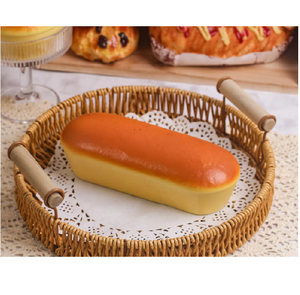 Produit phare : Jouets anti-stress Squishy en PU, forme de fourchette à gâteau au fromage long et réaliste, à remontée lente, tendance - Product Image 3